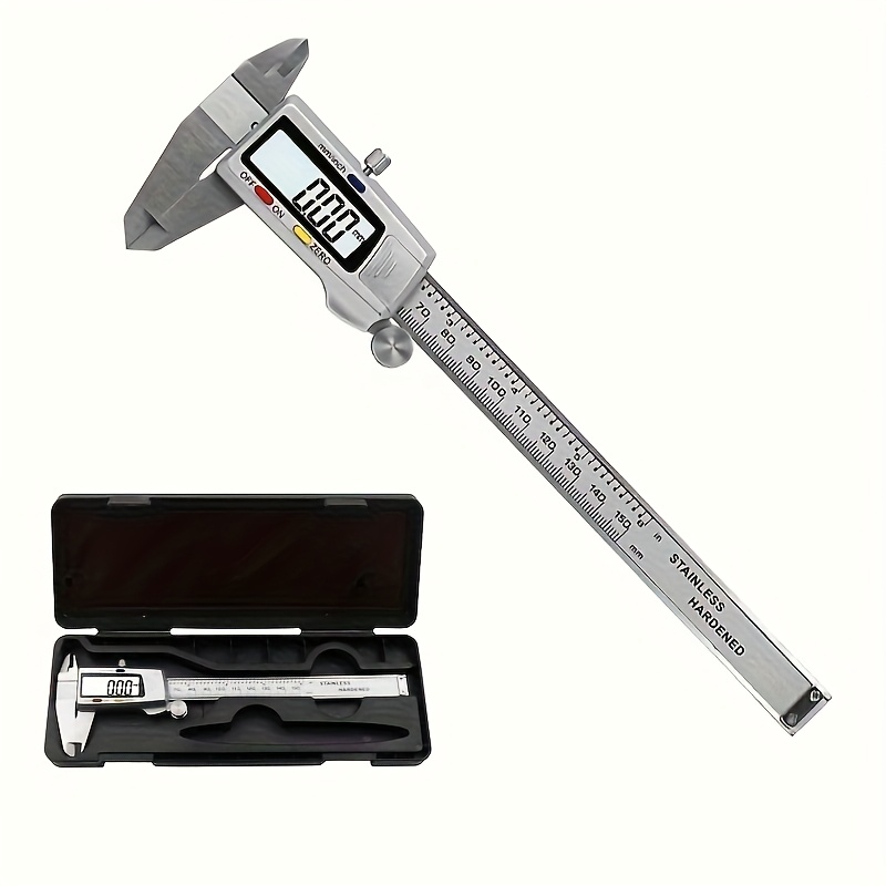 Digital Caliper 150Mm Stainless Steel - 150/200mm測定ツール ステンレス製デジタルキャリパー プラスチック製バーニアキャリパー 選択可能