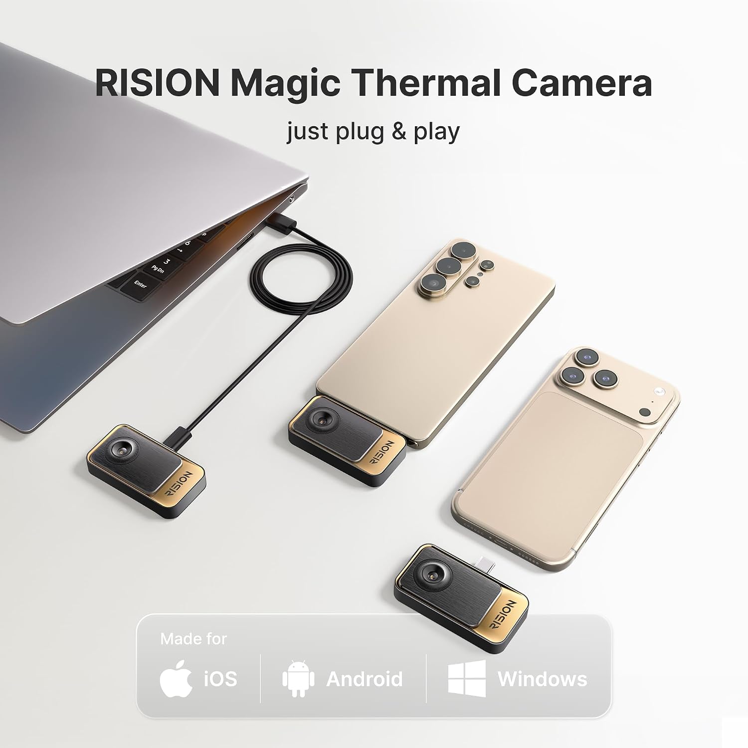 RISIONマジックサーマルカメラ、320x240クアッドI - Thermal Imaging Camera Pcb Repair のレビューと価格